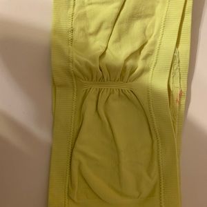 neon yellow bandeau